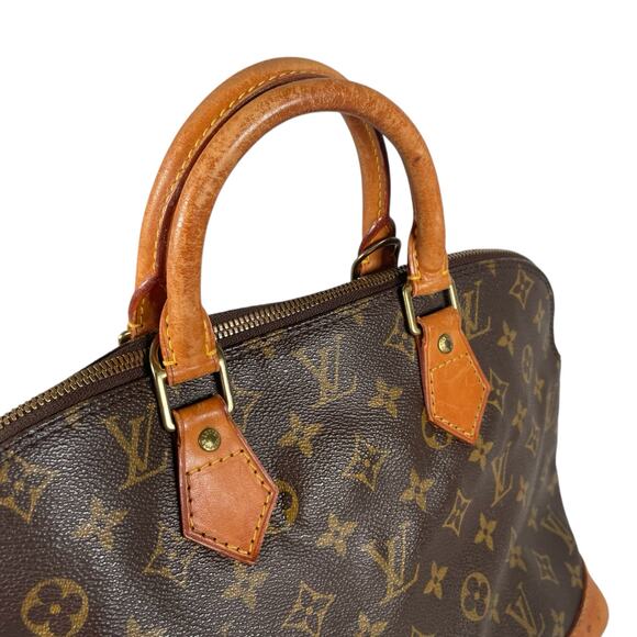 Louis Vuitton Alma PM Vintage Monogram Brown Canvas Handbag - Picture 6 of 14